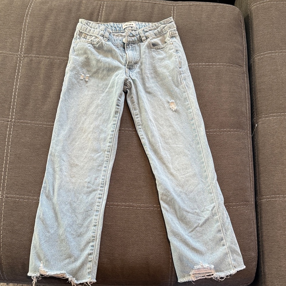 RSQ Light Blue Straight Leg baggy girls Jeans